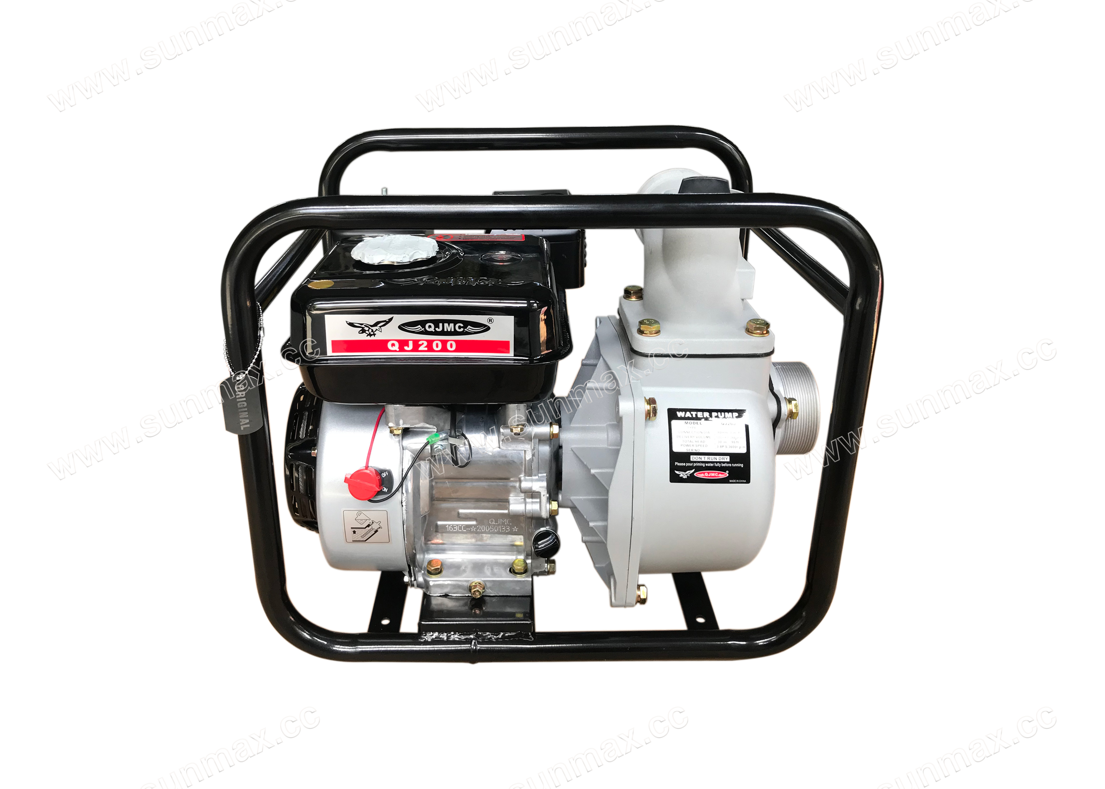 QJMC brand Gasoline Water Pump 3 Inch QJ200 for Irrigation